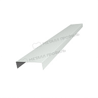 Планка декоративная на столб 60мм 17х62 х 2000 NormanMP (ПЭ-01-7035-0.5)